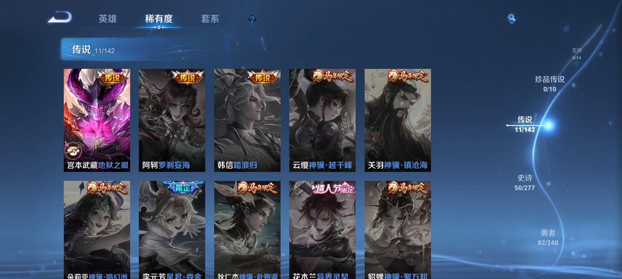 WZLX4288250王者荣耀账号详情图5