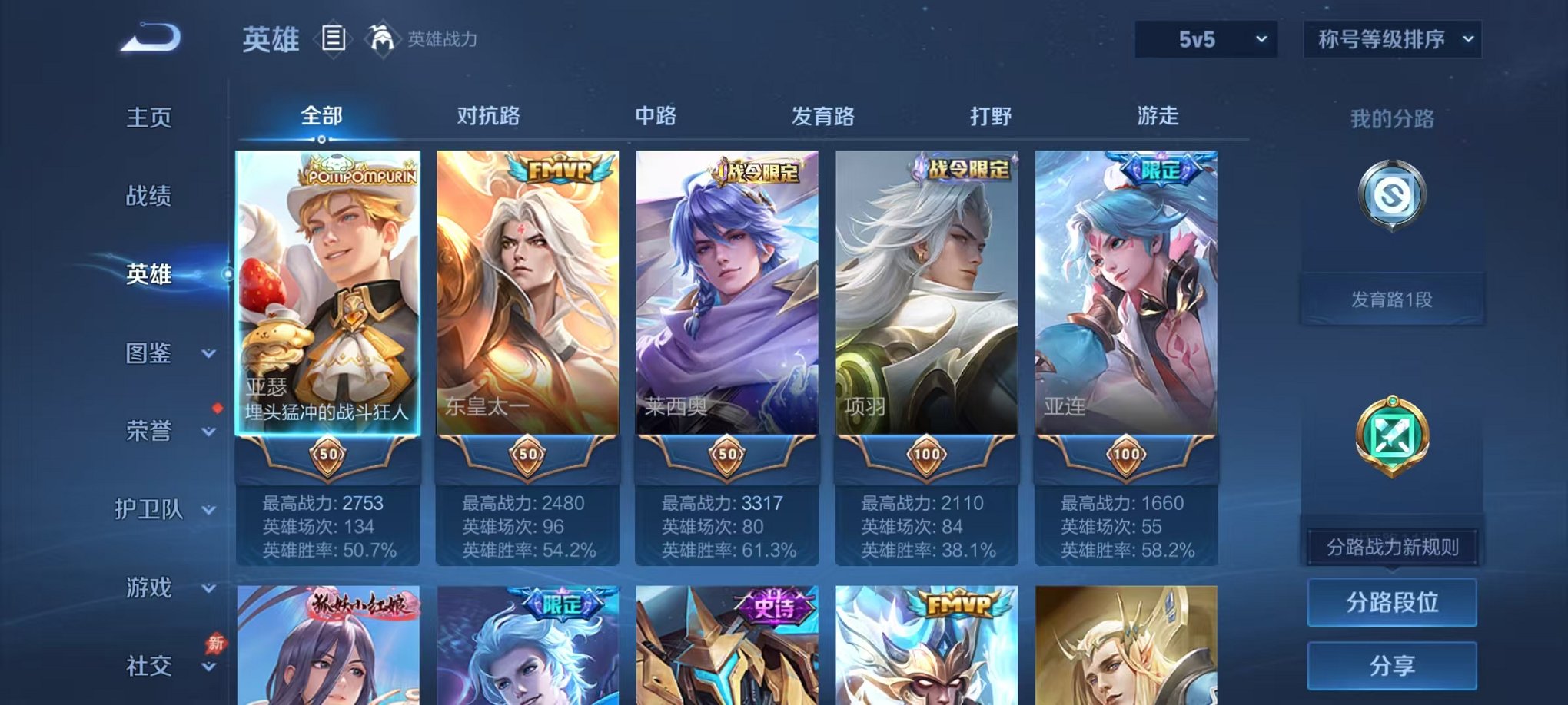 WZLX4293744王者荣耀账号详情图3