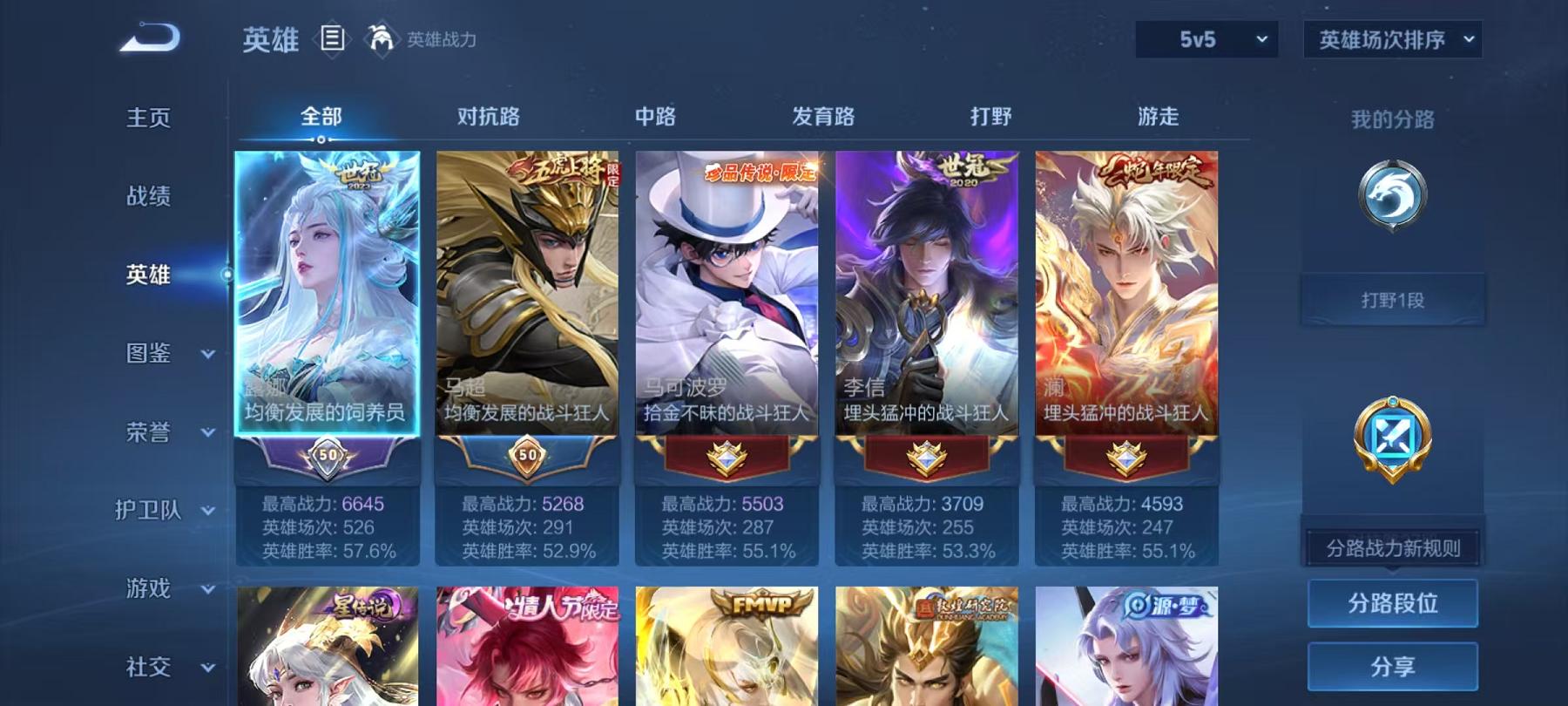 WZLX4288602王者荣耀账号详情图2