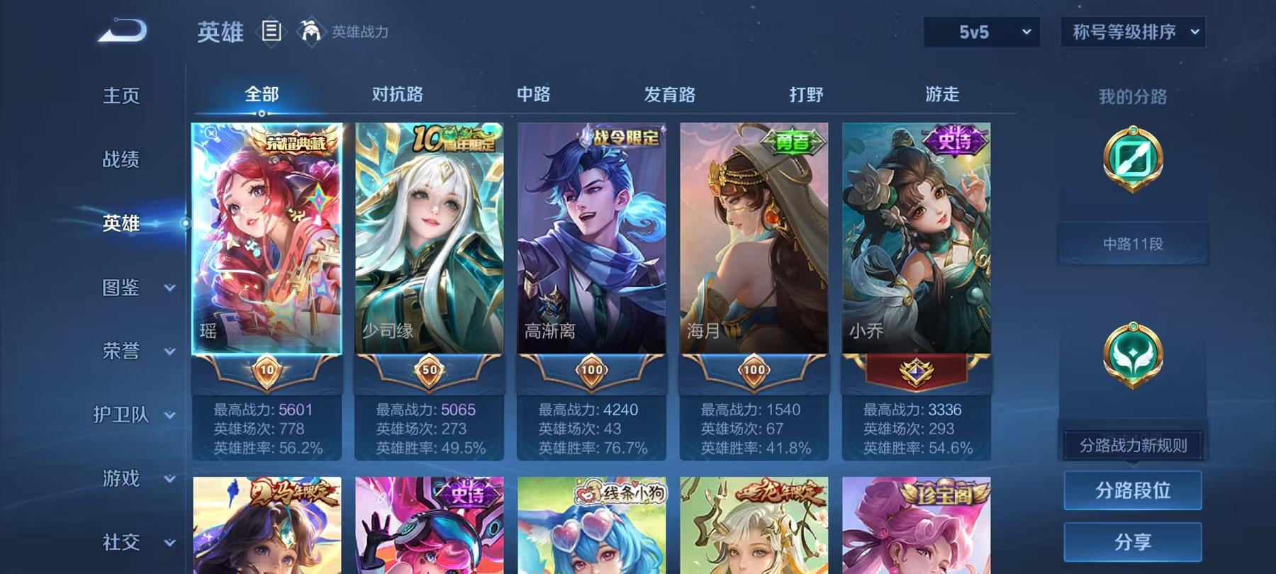 WZLX4288594王者荣耀账号详情图2