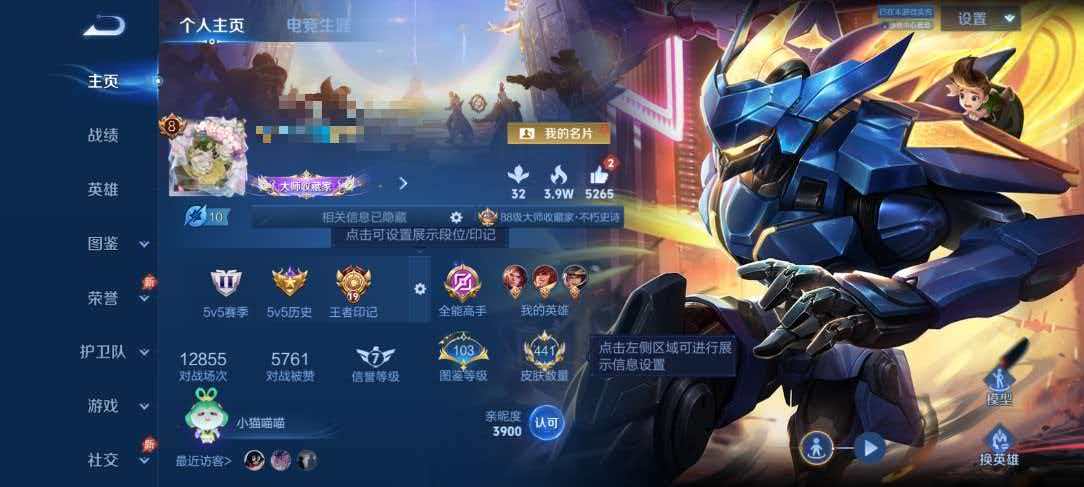 WZLX4310932王者荣耀账号详情图1