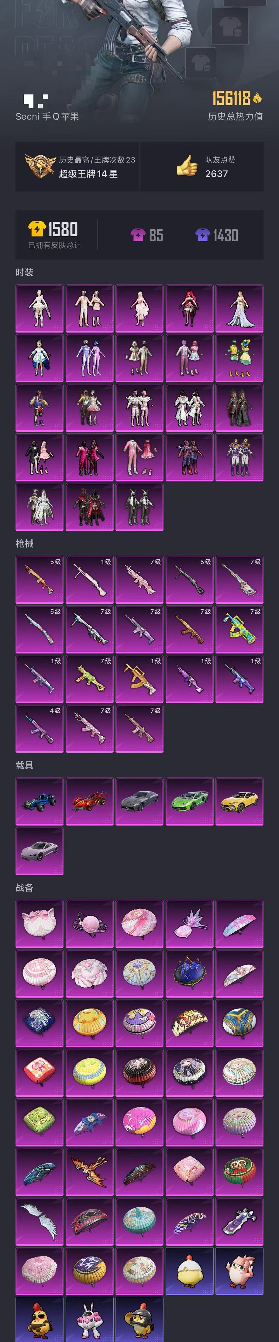 HPLX4180247和平精英账号详情图69