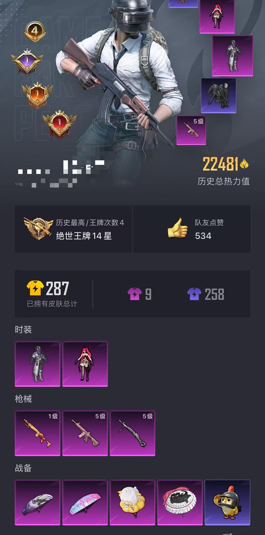 HPLX4179632和平精英账号详情图19