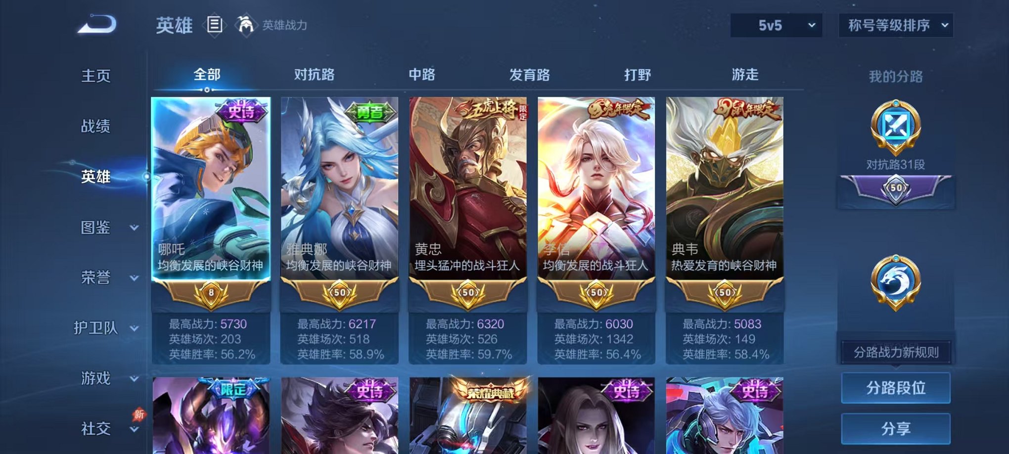 WZLX4324192王者荣耀账号详情图2