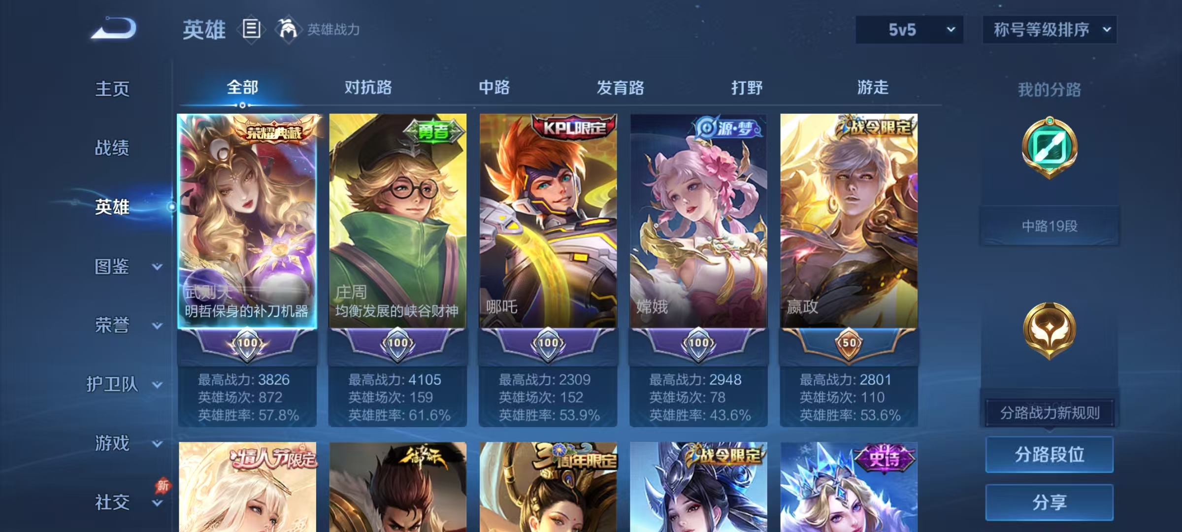 WZLX4340572王者荣耀账号详情图2