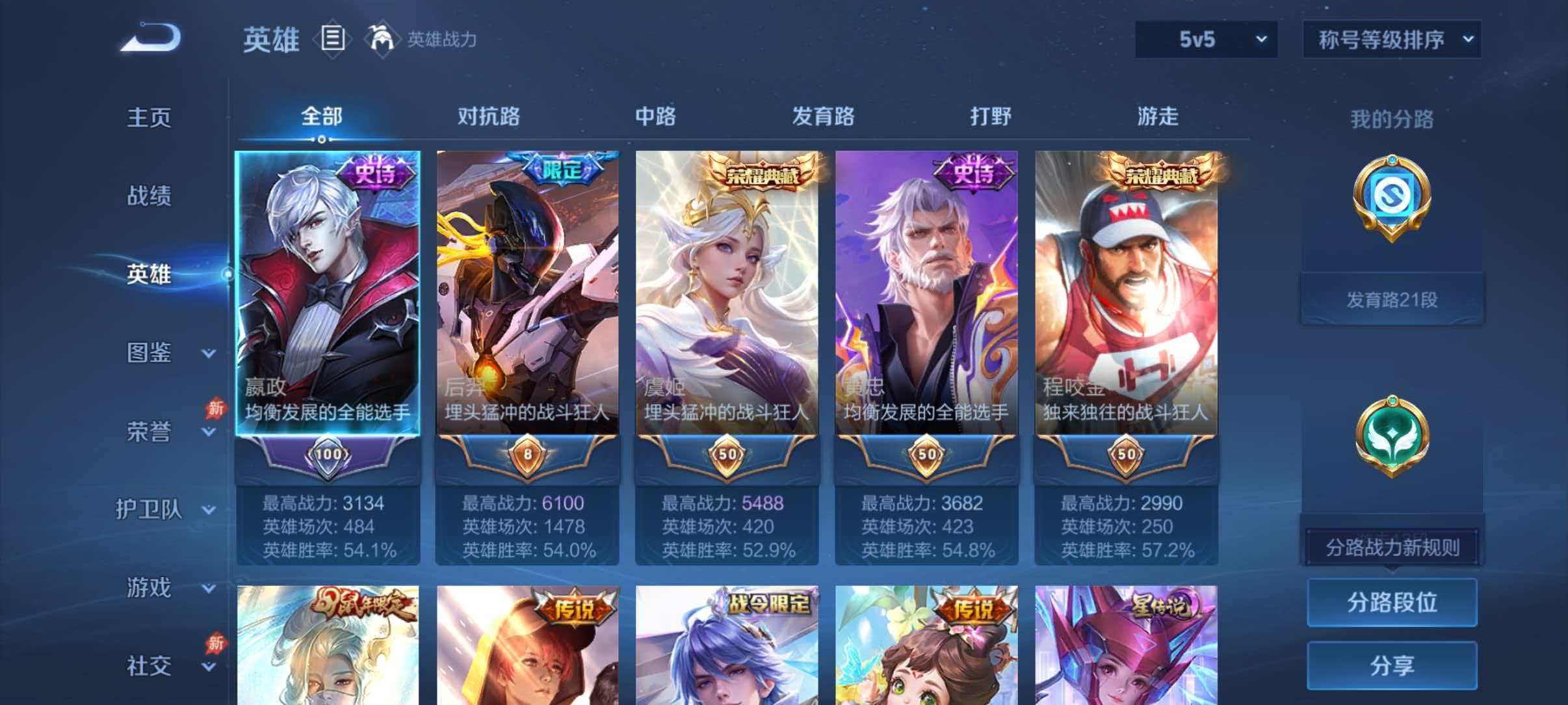 WZLX4355813王者荣耀账号详情图2