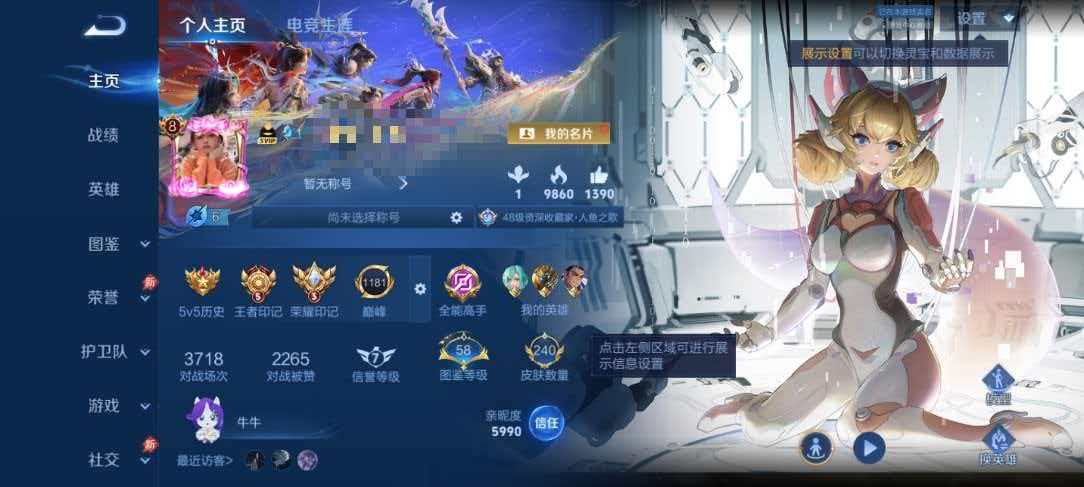 WZLX4355819王者荣耀账号详情图1
