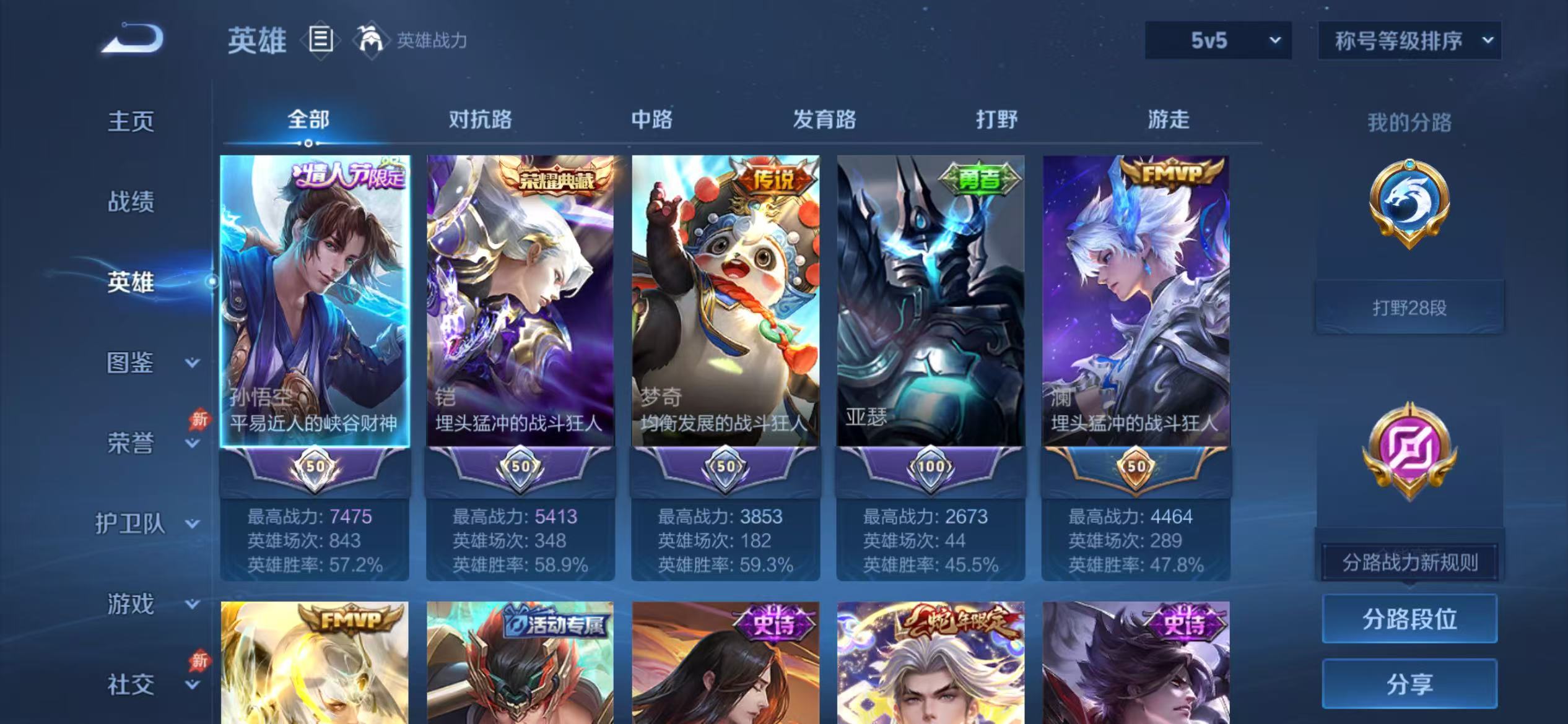 WZLX4355838王者荣耀账号详情图2