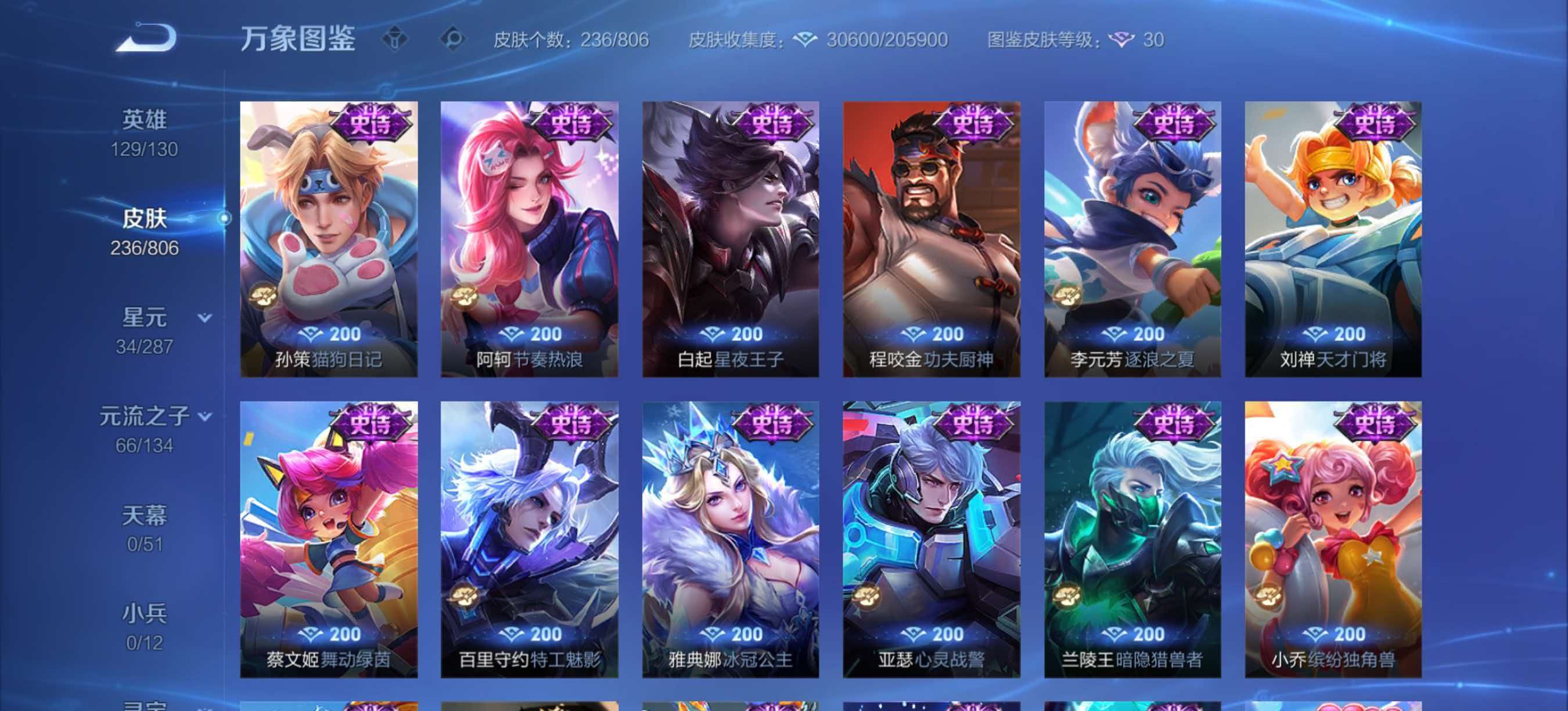 WZLX4503785王者荣耀账号详情图8