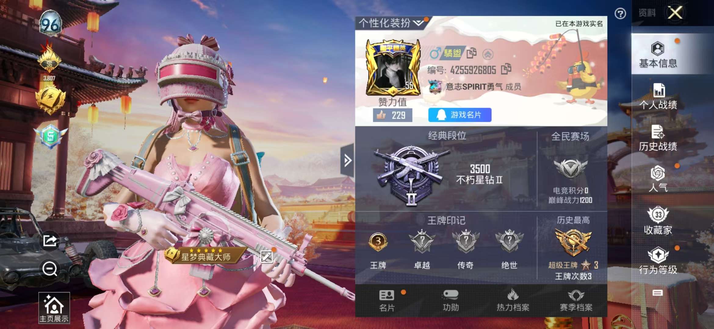 HPQM3132859和平精英账号详情图1