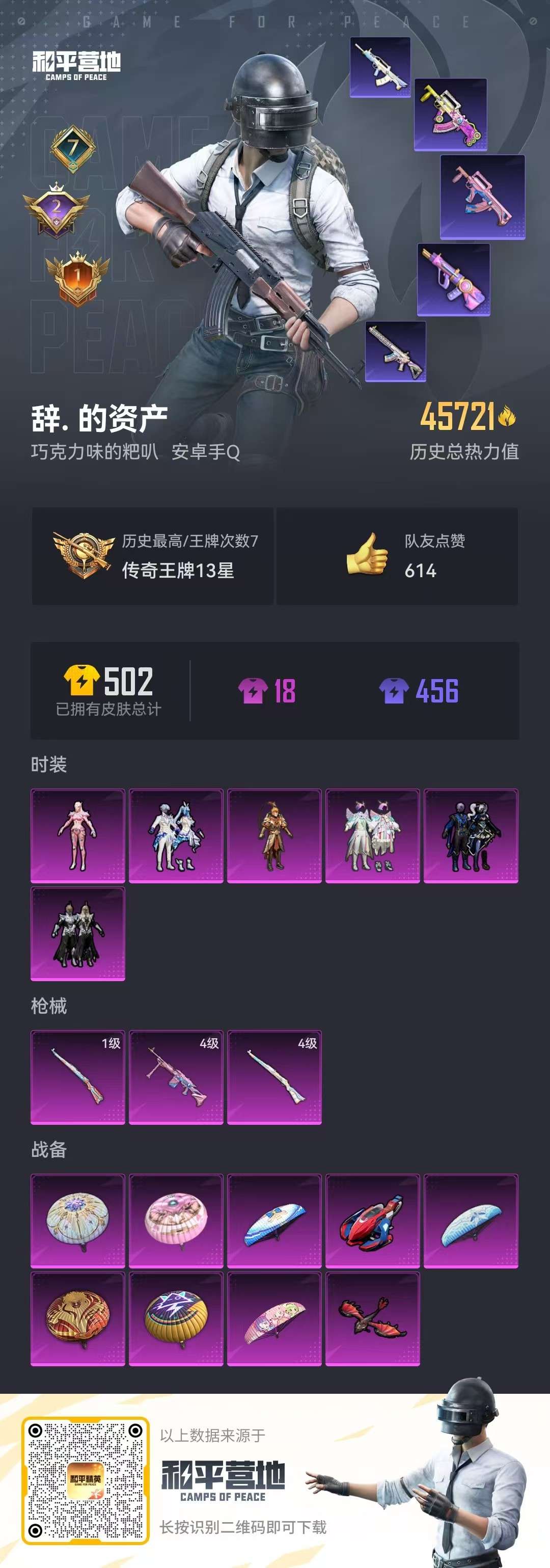 HPCMW3297777和平精英账号详情图9 HPCMW3297777和平精英账号详情图9