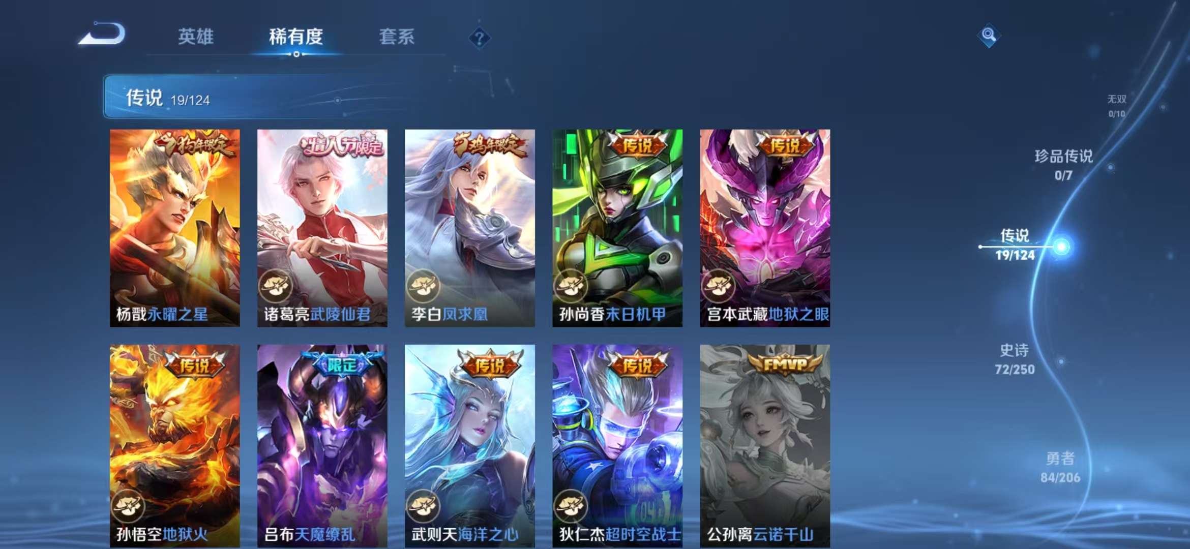 WZQM3121594王者荣耀账号详情图6 WZQM3121594王者荣耀账号详情图6
