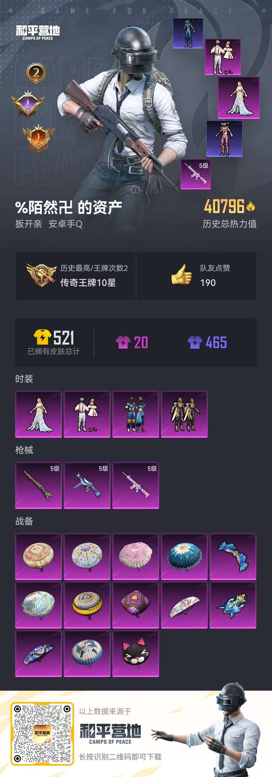 HPCMW3297274和平精英账号详情图2
