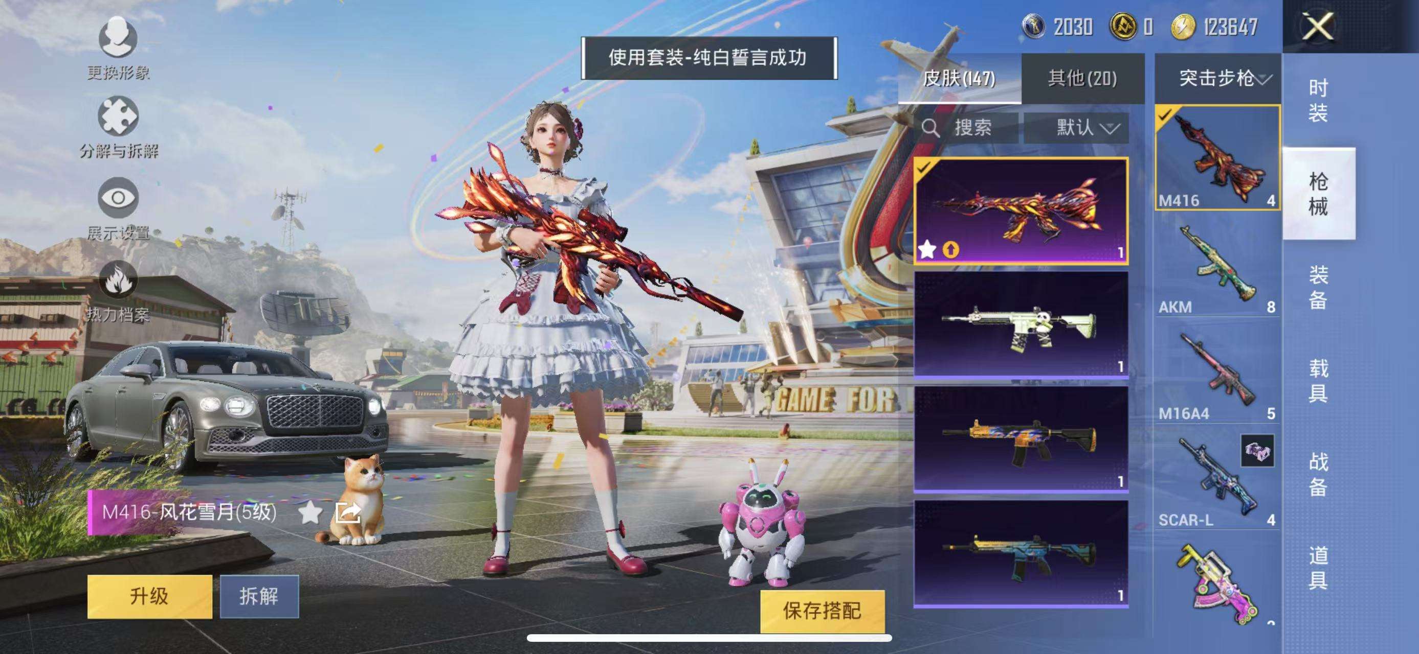HPQM3251267和平精英账号详情图6 HPQM3251267和平精英账号详情图6