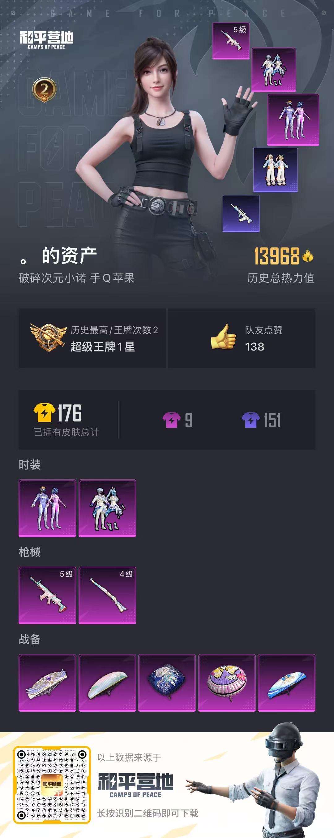 HPCMW3308205和平精英账号详情图2 HPCMW3308205和平精英账号详情图2