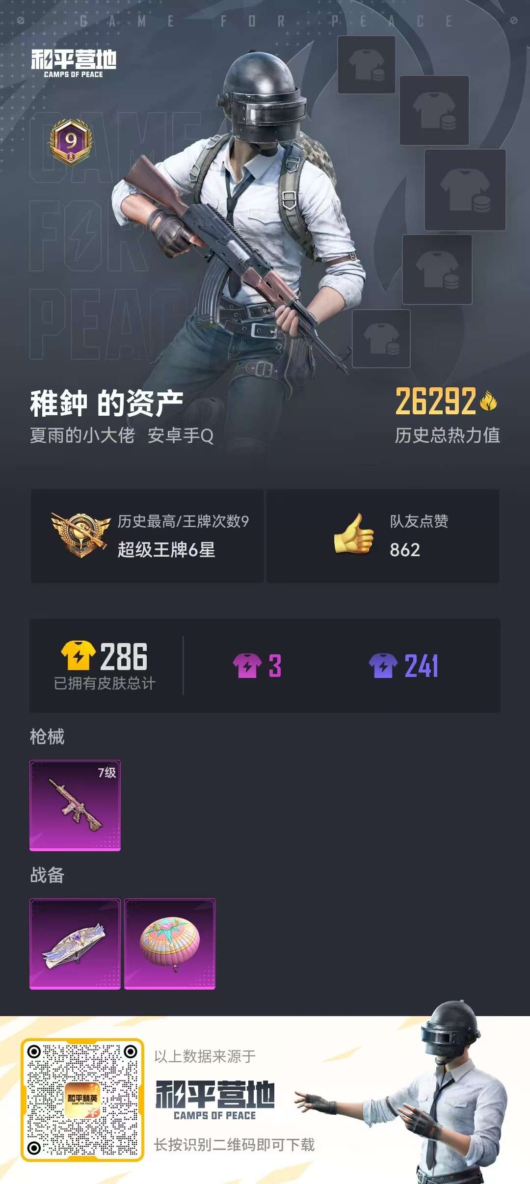 HPCMW3298040和平精英账号详情图7