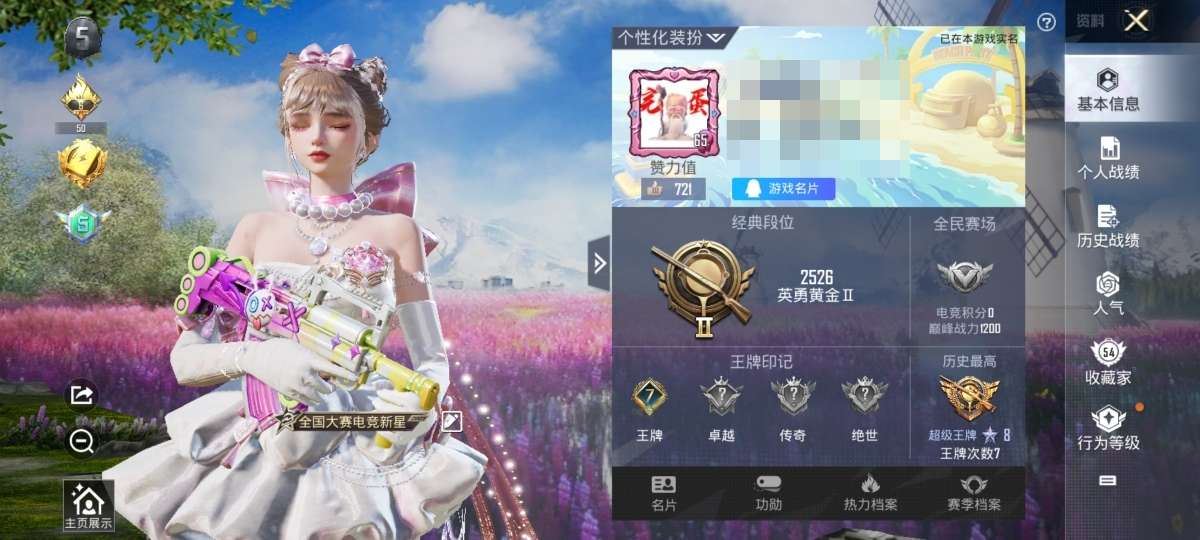 HPCMW3297976和平精英账号详情图20