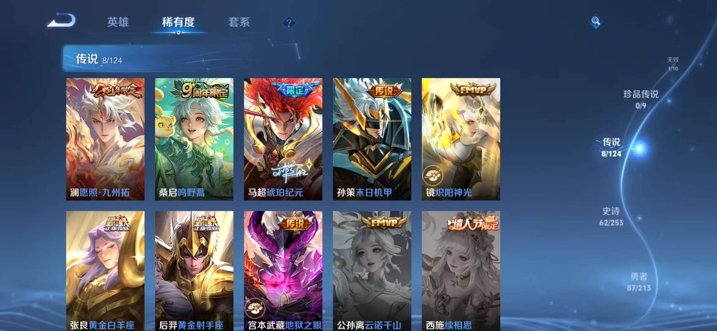 WZQM3191521王者荣耀账号详情图3 WZQM3191521王者荣耀账号详情图3