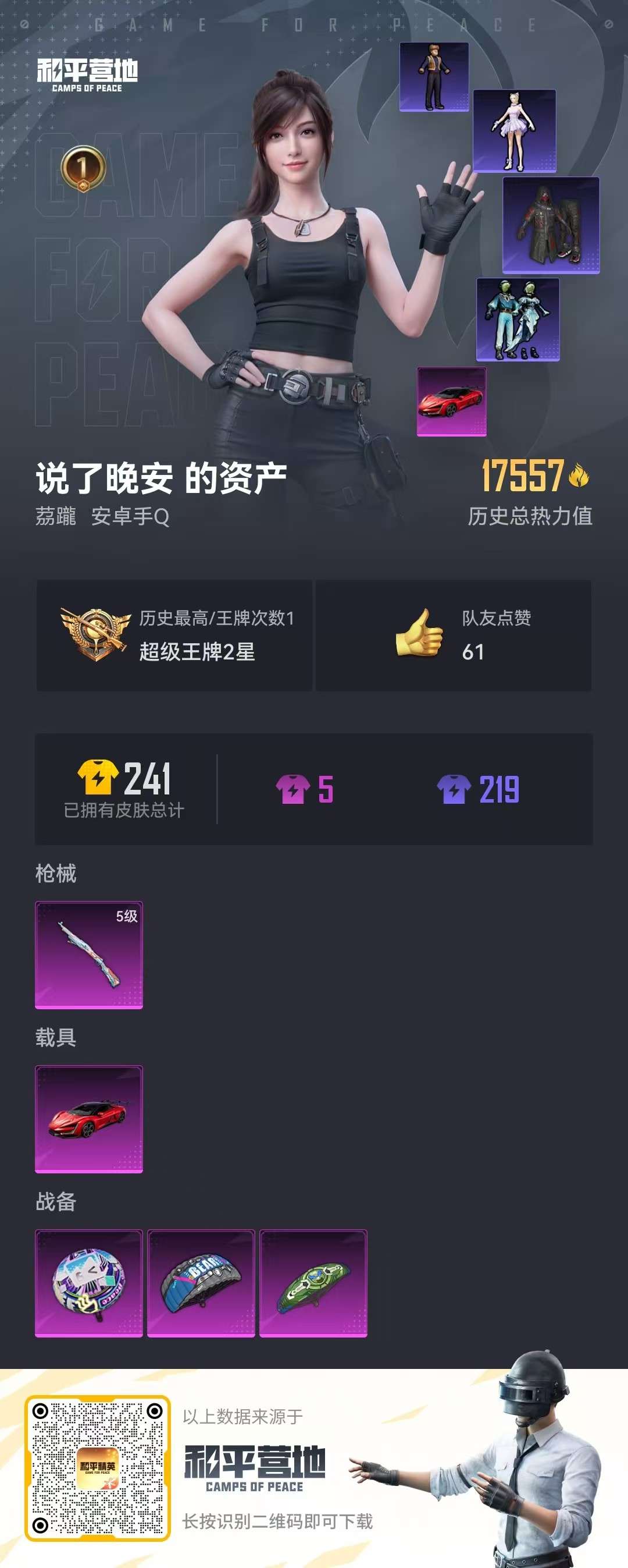 HPCMW3297394和平精英账号详情图8