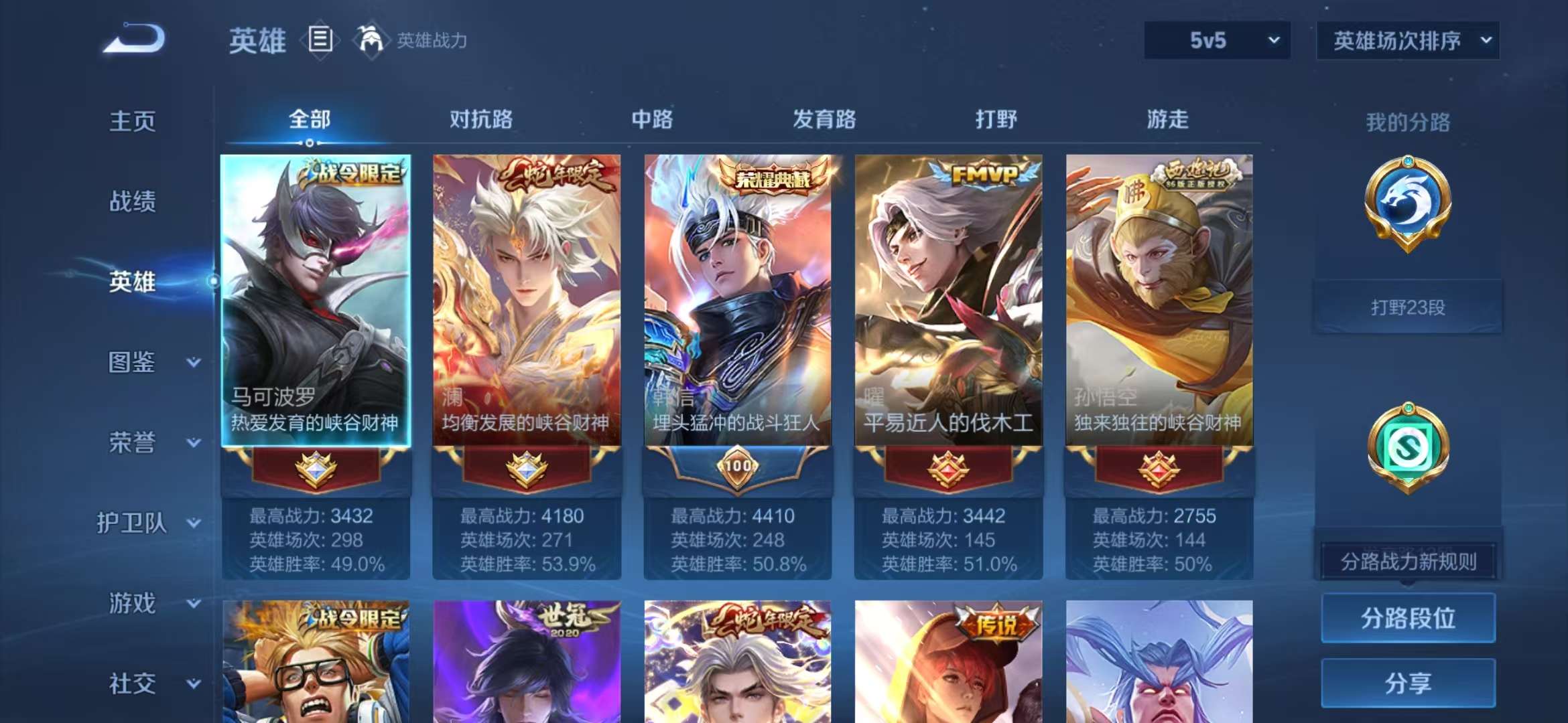 WZCMW3247636王者荣耀账号详情图22