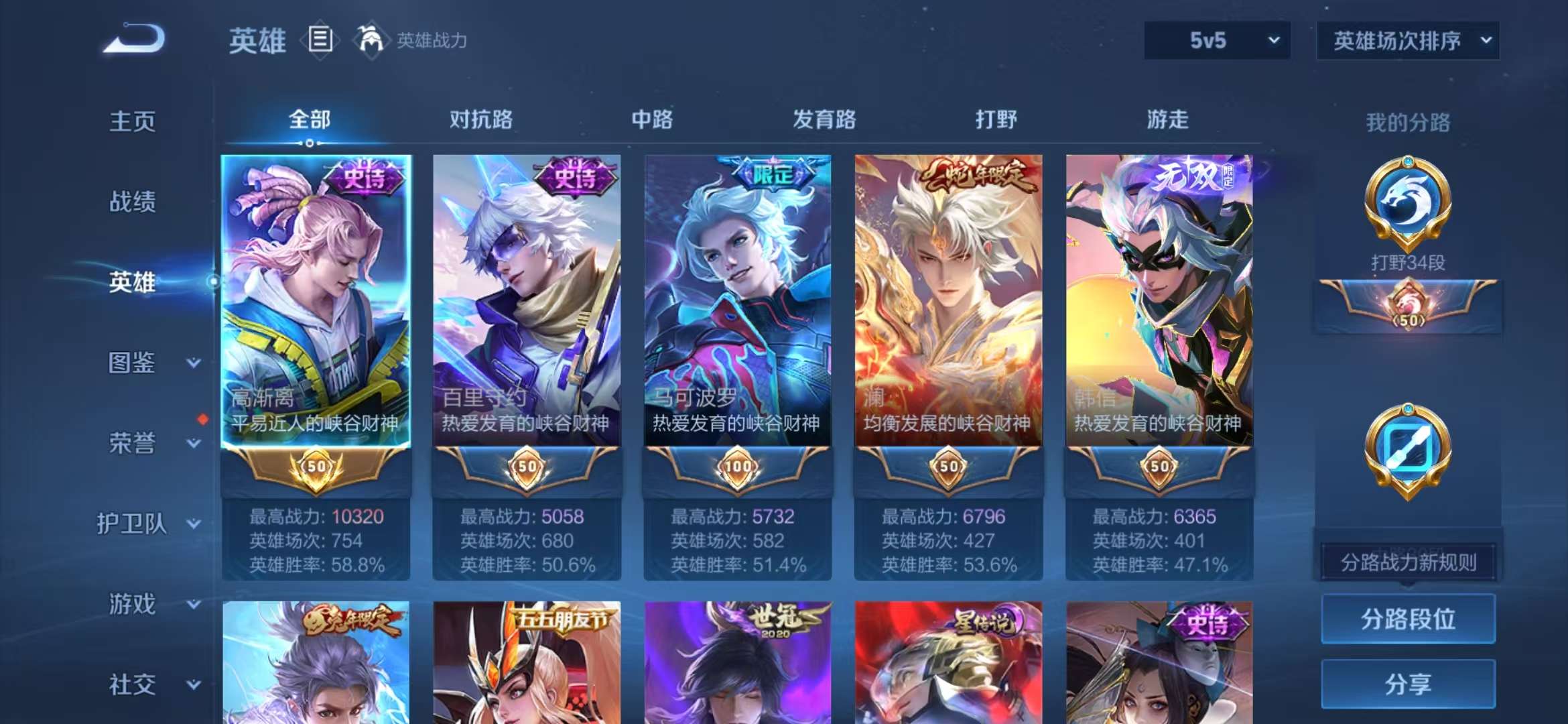 WZCMW3279492王者荣耀账号详情图3