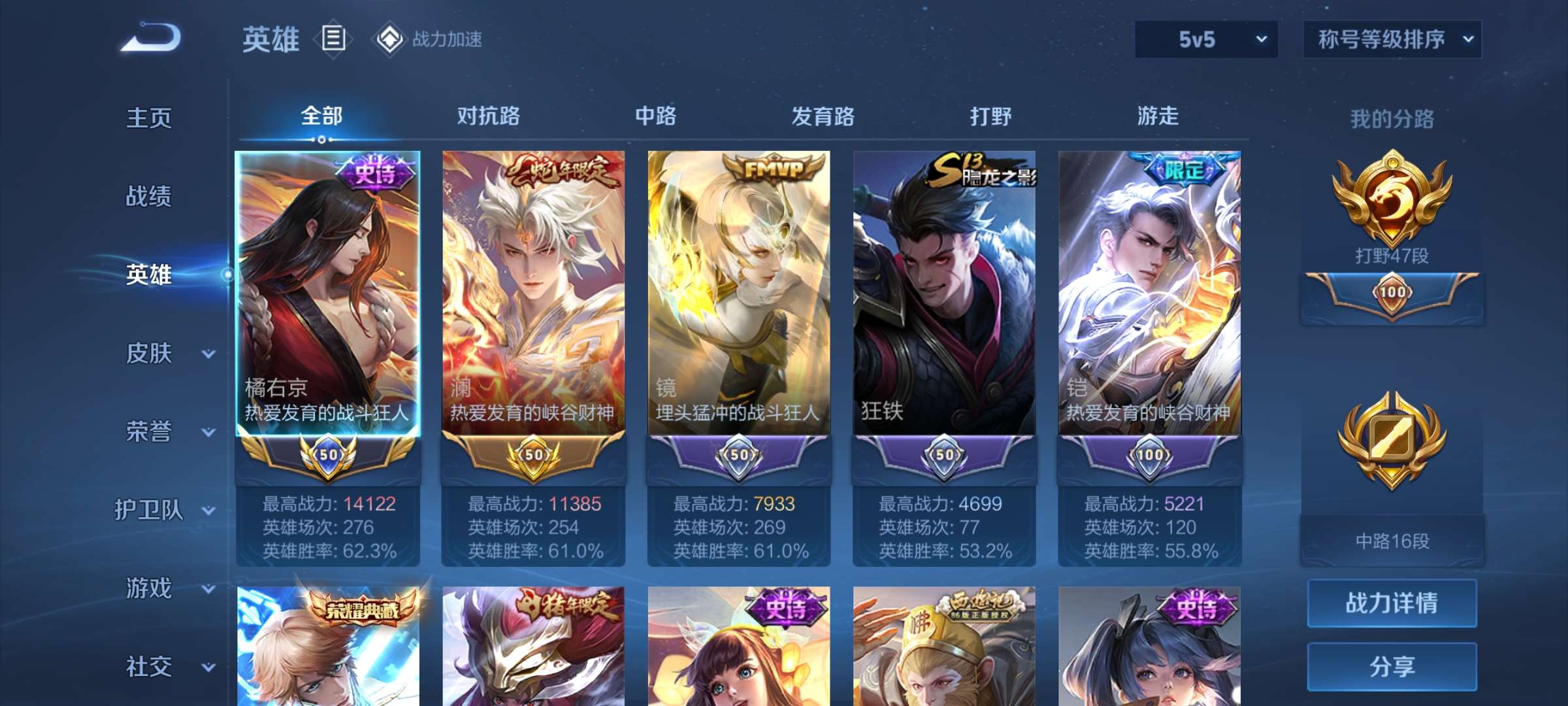 WZCMW3256461王者荣耀账号详情图4