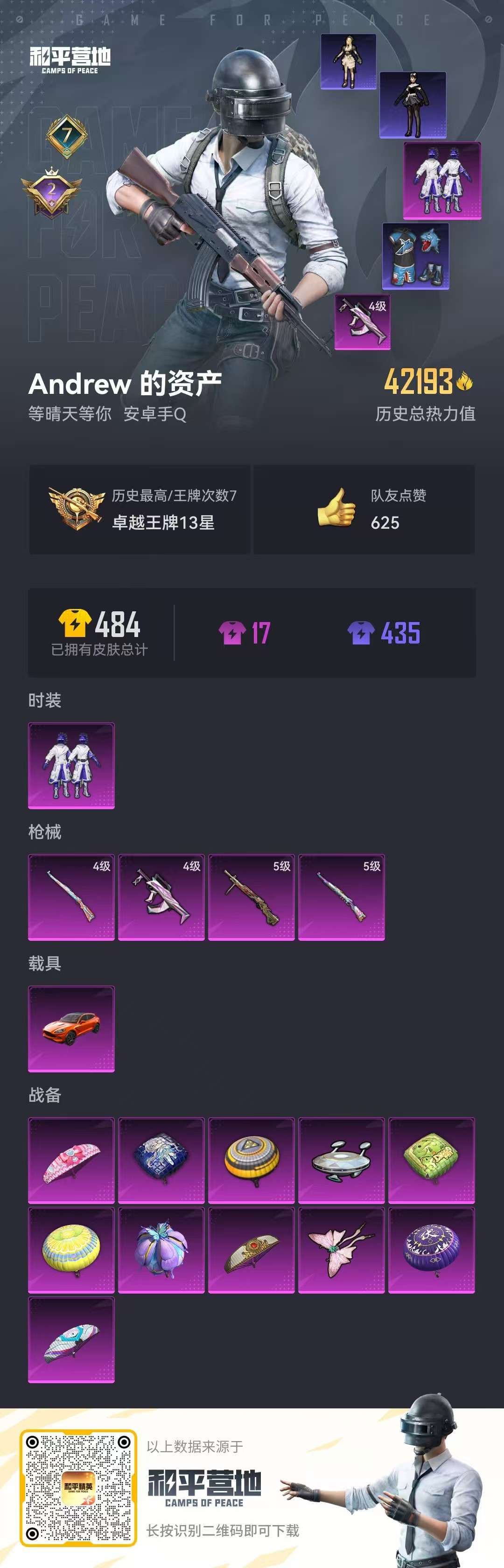 HPCMW3420902和平精英账号详情图29 HPCMW3420902和平精英账号详情图29