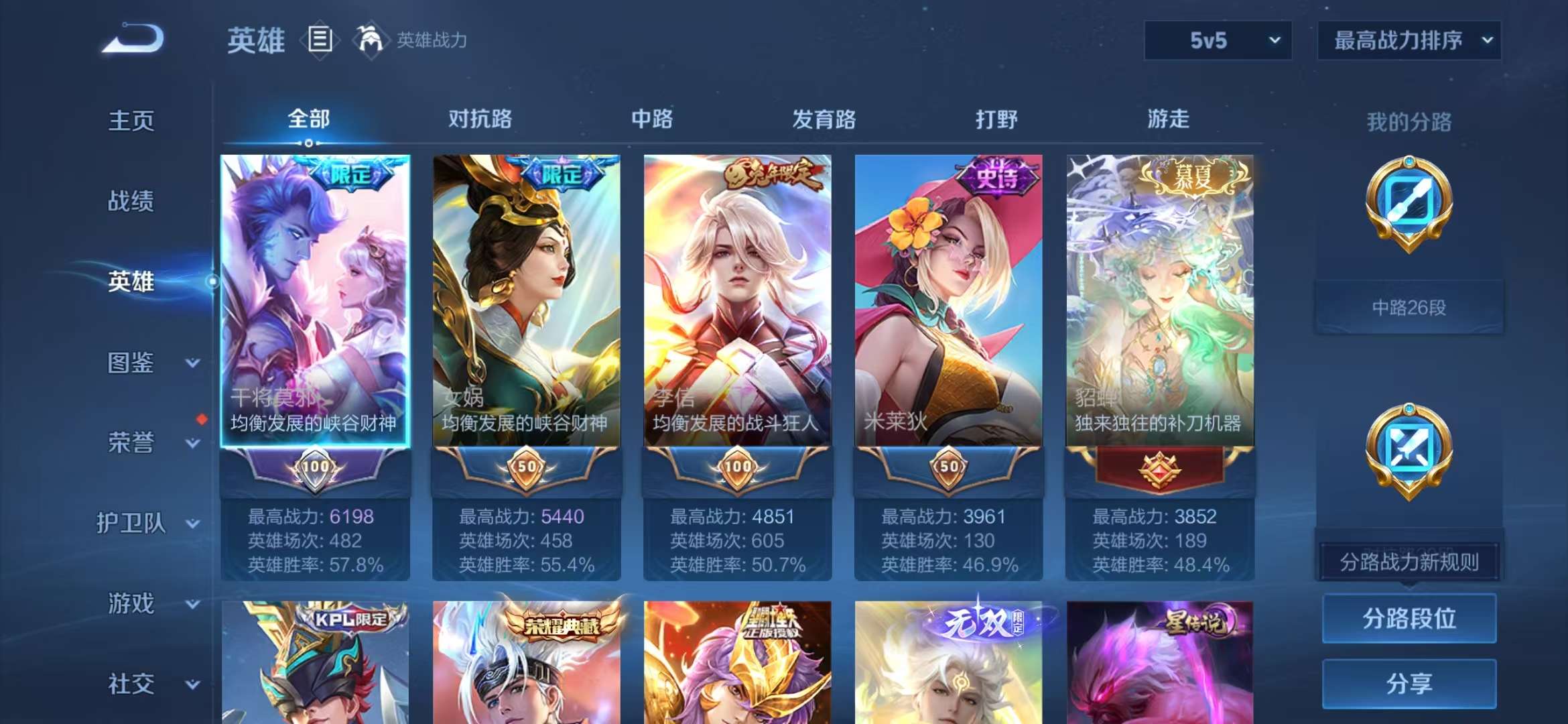 WZCMW3302817王者荣耀账号详情图3