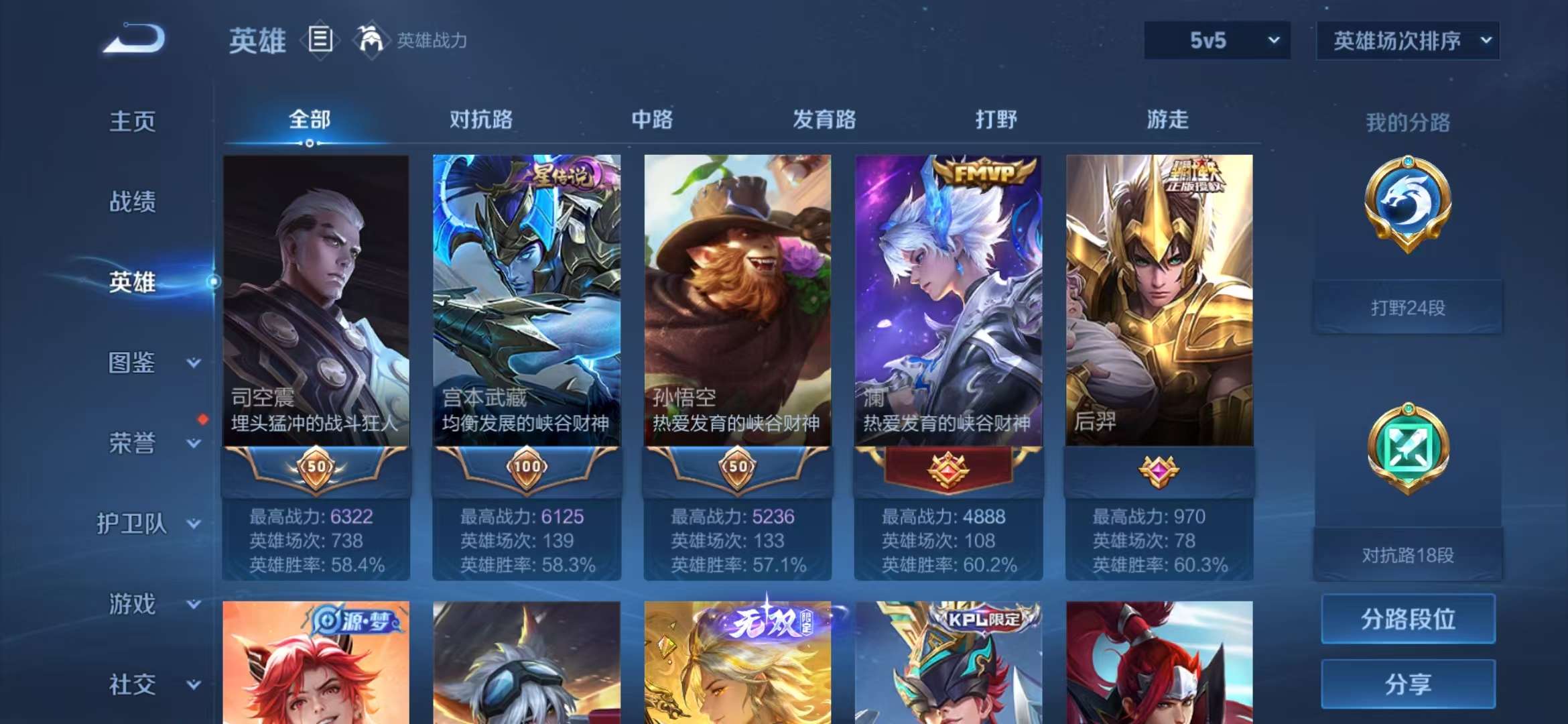 WZCMW3302882王者荣耀账号详情图3