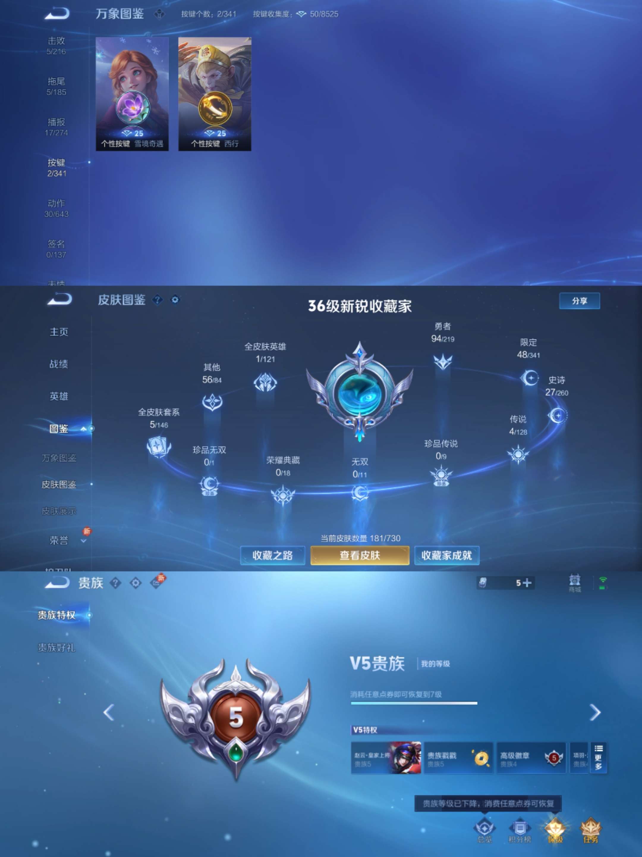 WZCMW3322315王者荣耀账号详情图5