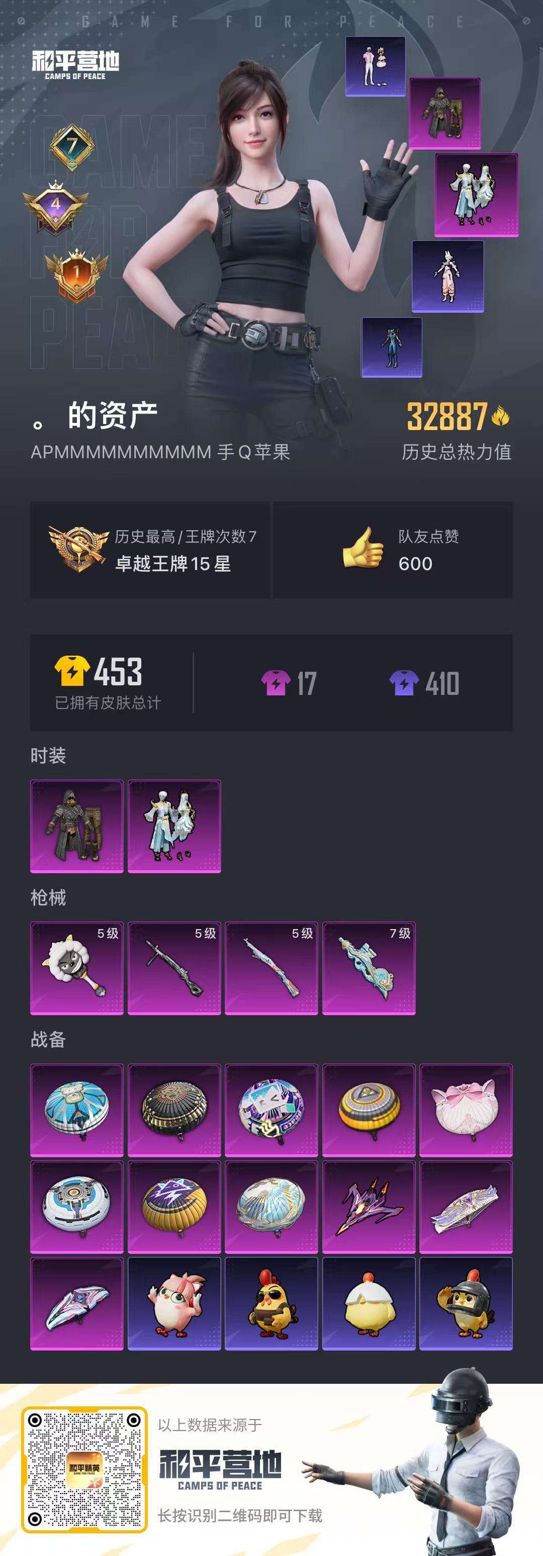 HPCMW3432346和平精英账号详情图10