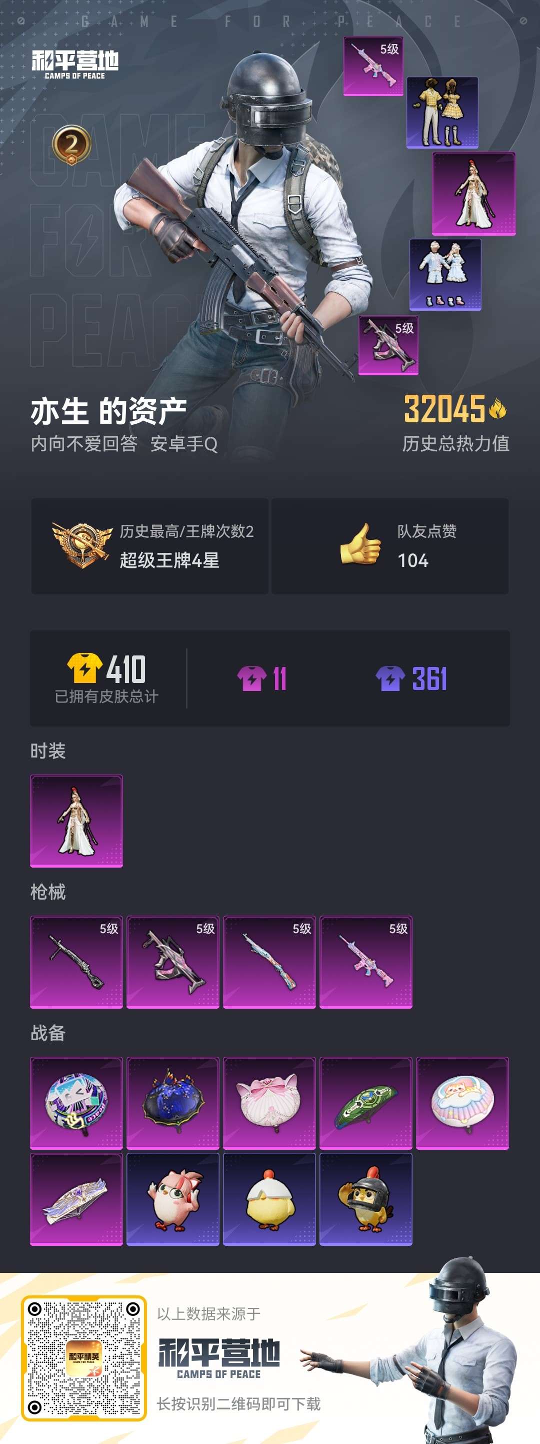 HPCMW3421021和平精英账号详情图8