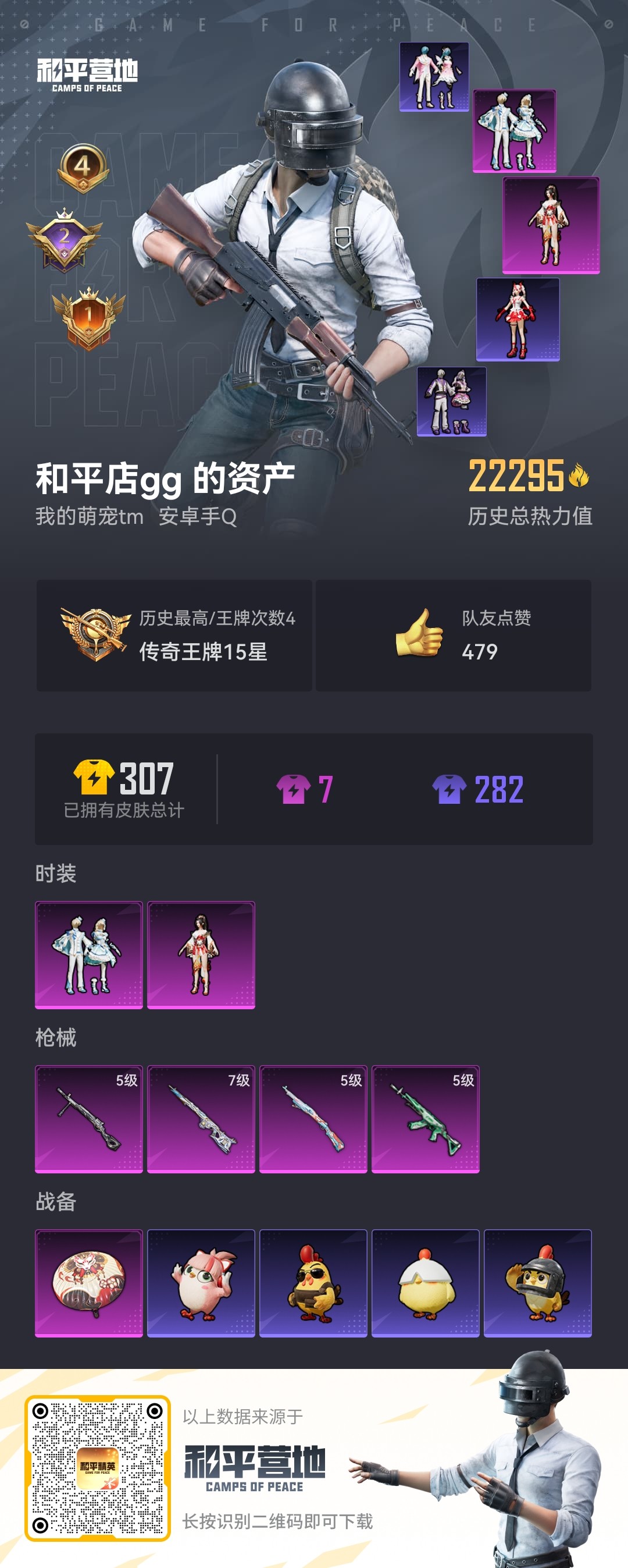 HPCMW3421163和平精英账号详情图8 HPCMW3421163和平精英账号详情图8