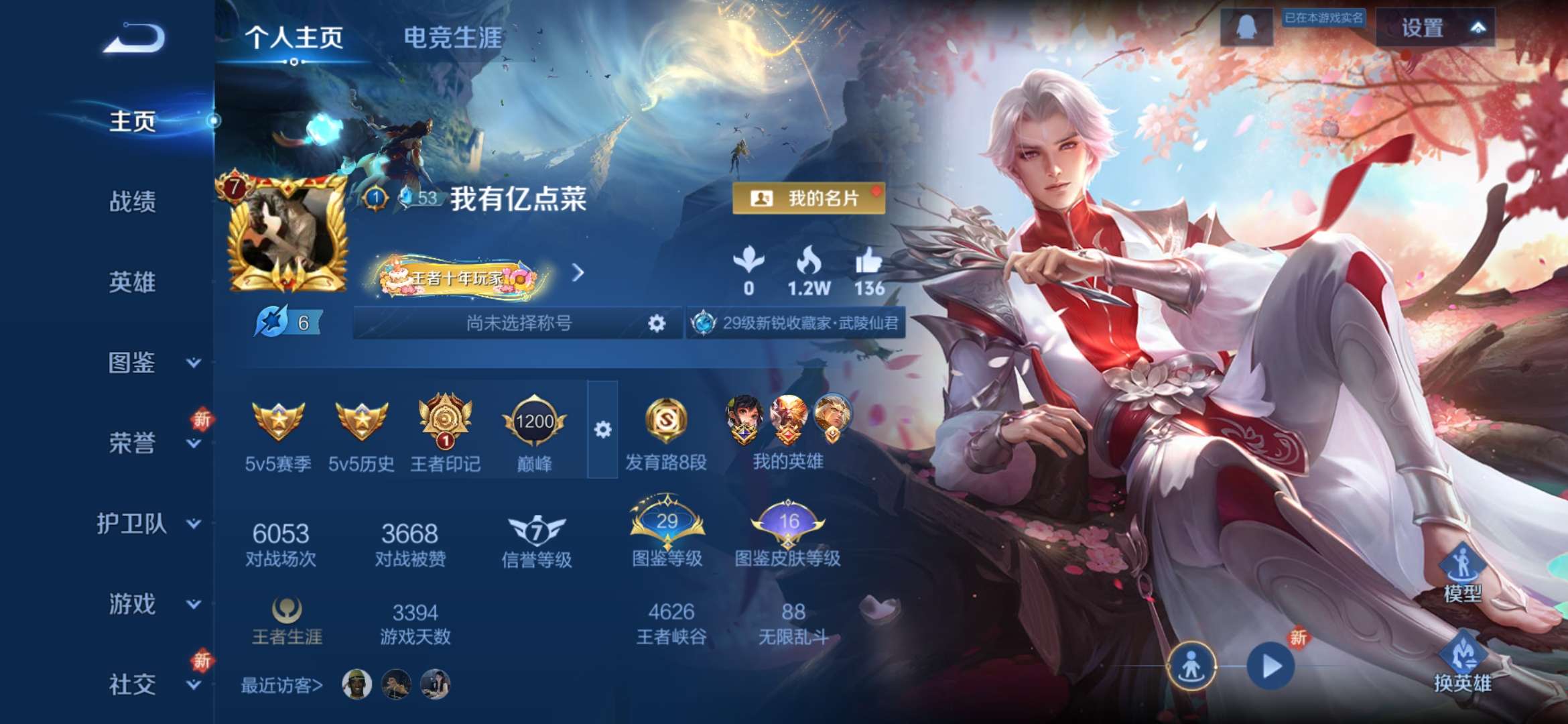 WZCMW3340110王者荣耀账号详情图2 WZCMW3340110王者荣耀账号详情图2