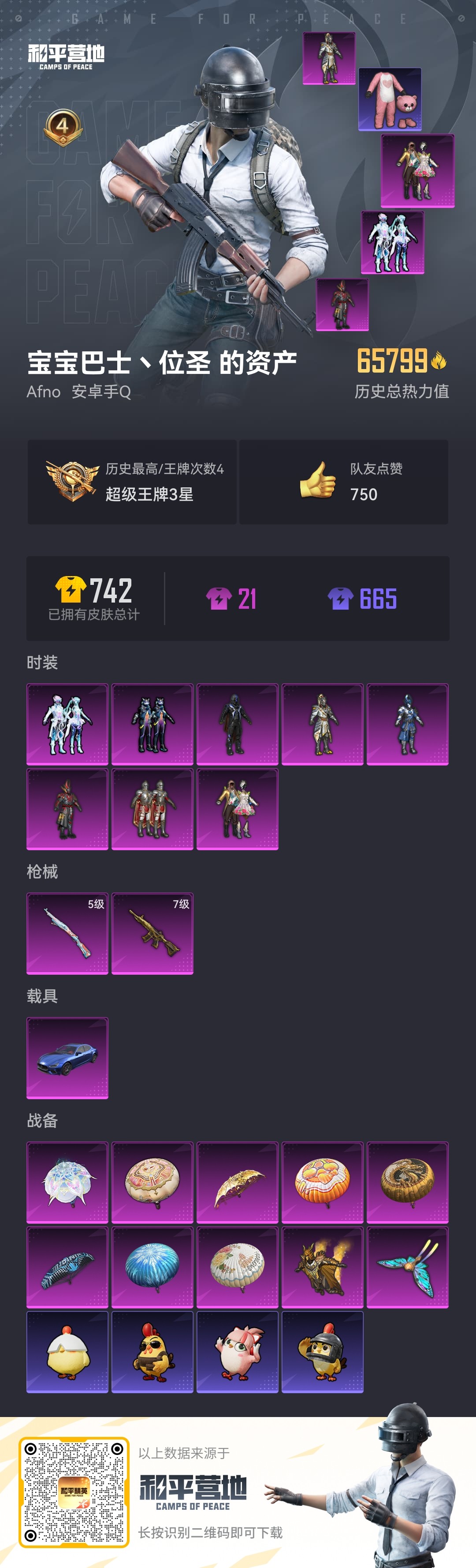 HPCMW3421161和平精英账号详情图10 HPCMW3421161和平精英账号详情图10