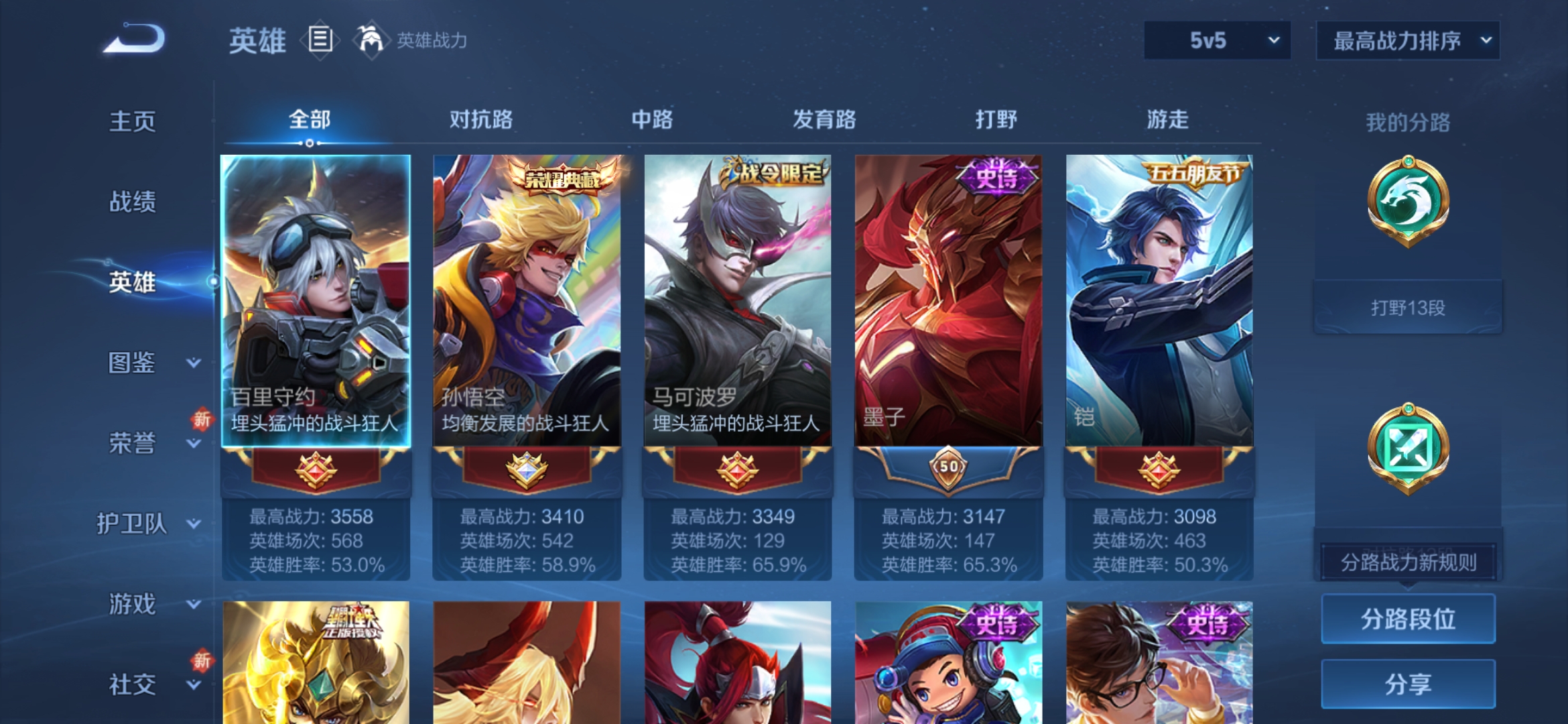 WZCMW3362246王者荣耀账号详情图3