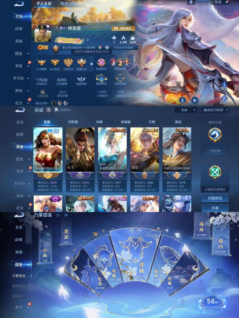 WZCMW3366754王者荣耀账号详情图2