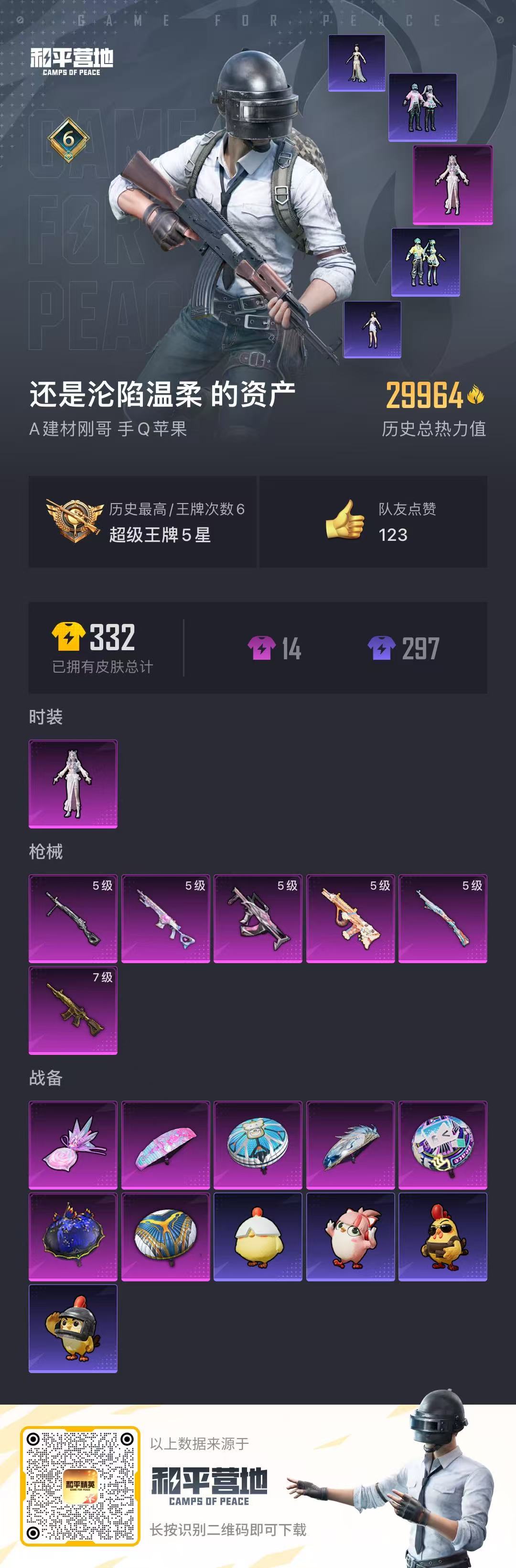 HPCMW3441896和平精英账号详情图5