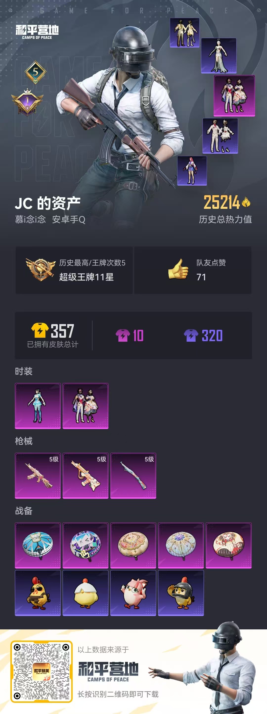 HPCMW3420240和平精英账号详情图9 HPCMW3420240和平精英账号详情图9