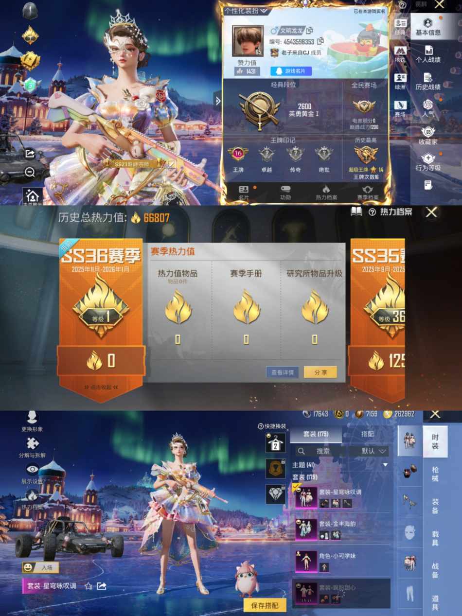 HPCMW3435728和平精英账号详情图2