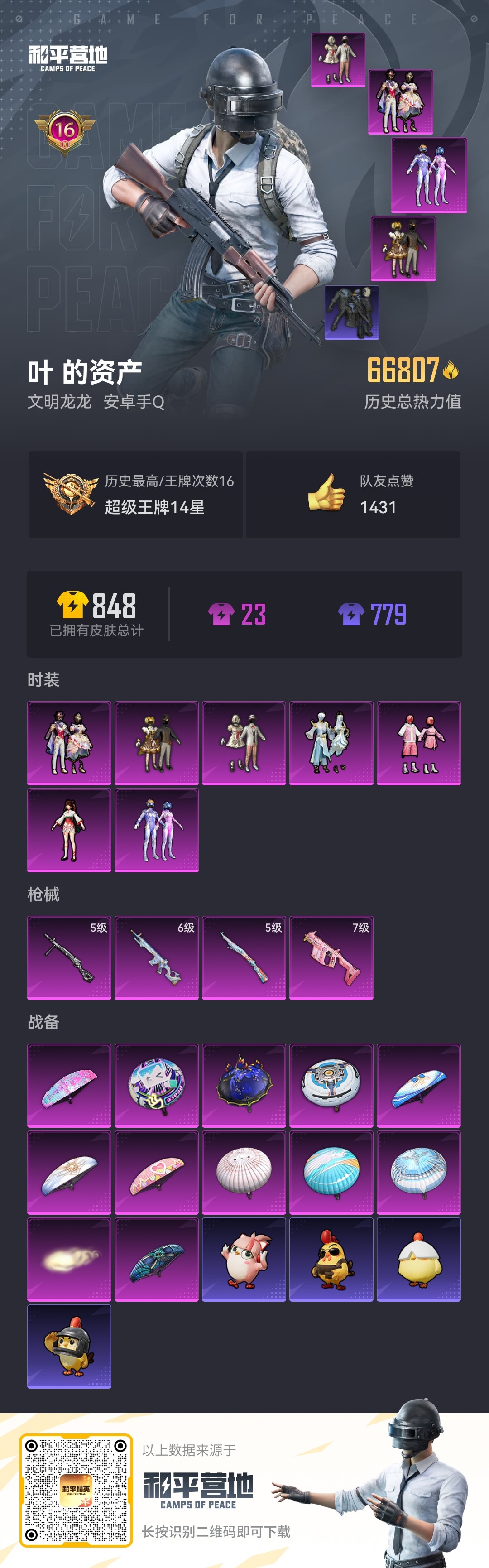 HPCMW3435728和平精英账号详情图11