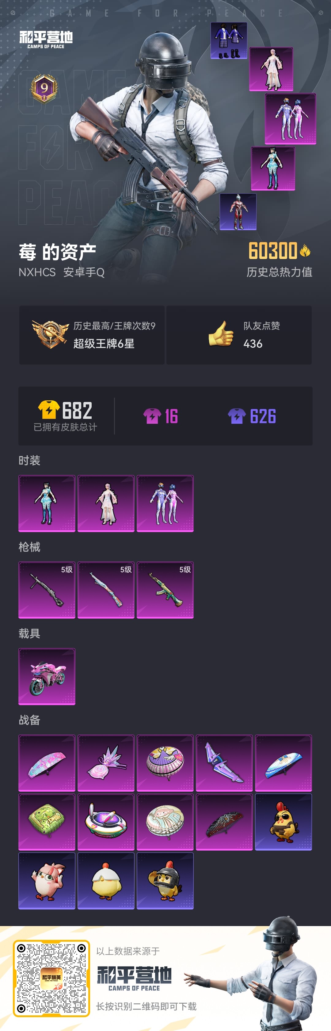 HPCMW3440199和平精英账号详情图10