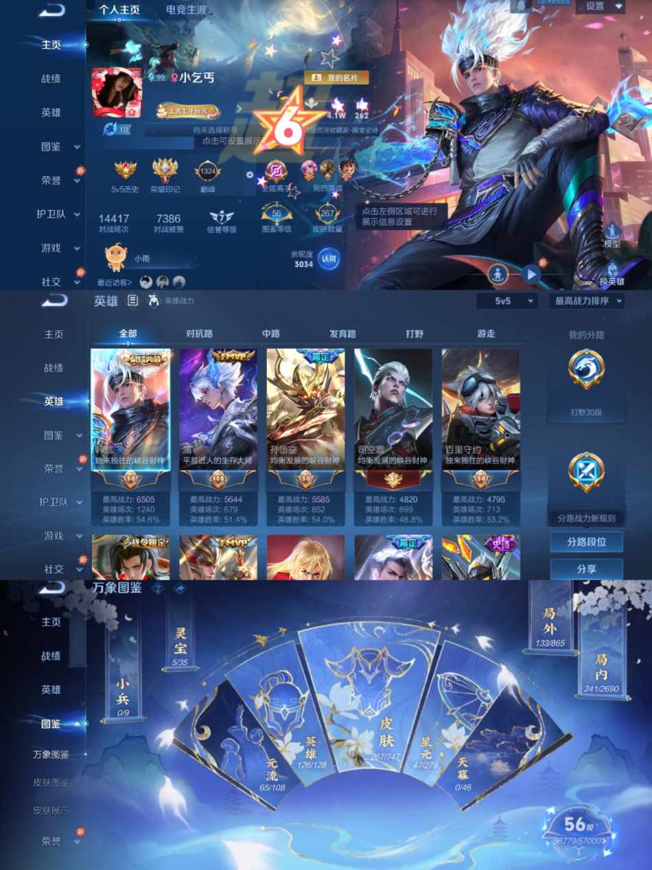 WZCMW3449564王者荣耀账号详情图2