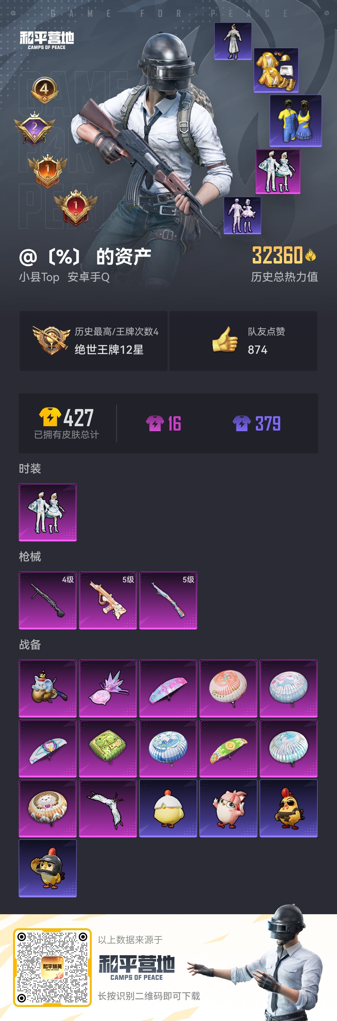 HPCMW3440231和平精英账号详情图9