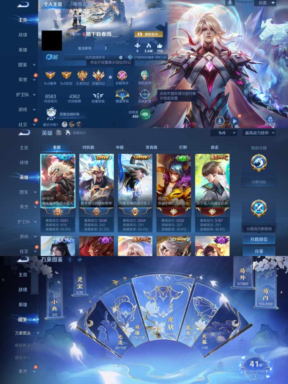 WZCMW3449652王者荣耀账号详情图2