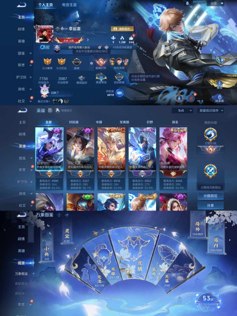 WZCMW3449653王者荣耀账号详情图2