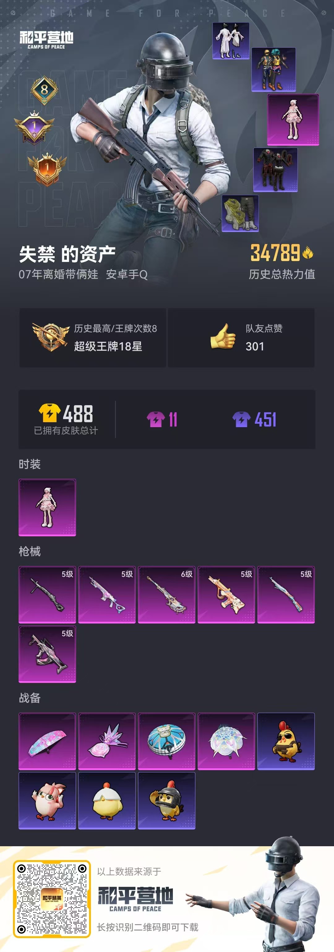 HPCMW3441890和平精英账号详情图10