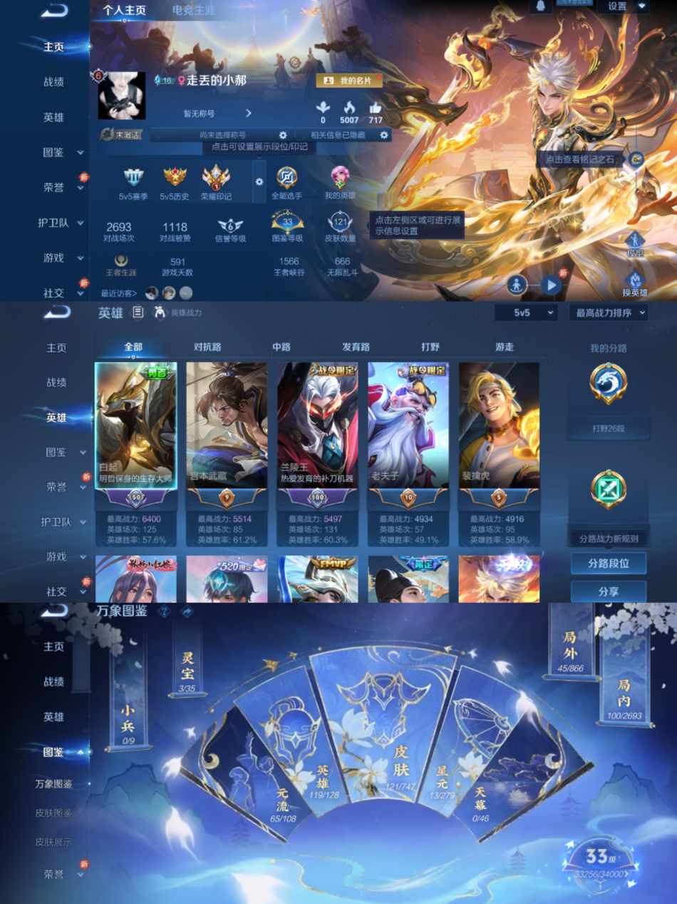 WZCMW3438320王者荣耀账号详情图2