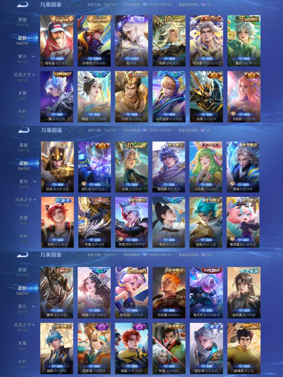 WZCMW3445384王者荣耀账号详情图3