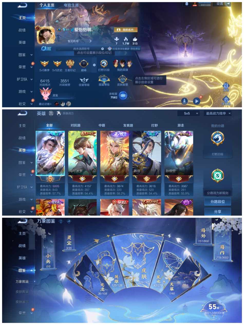 WZCMW3445410王者荣耀账号详情图2